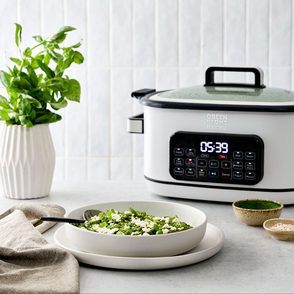 Baccarat GREEN STONE Slow Cooker 6L Salt
