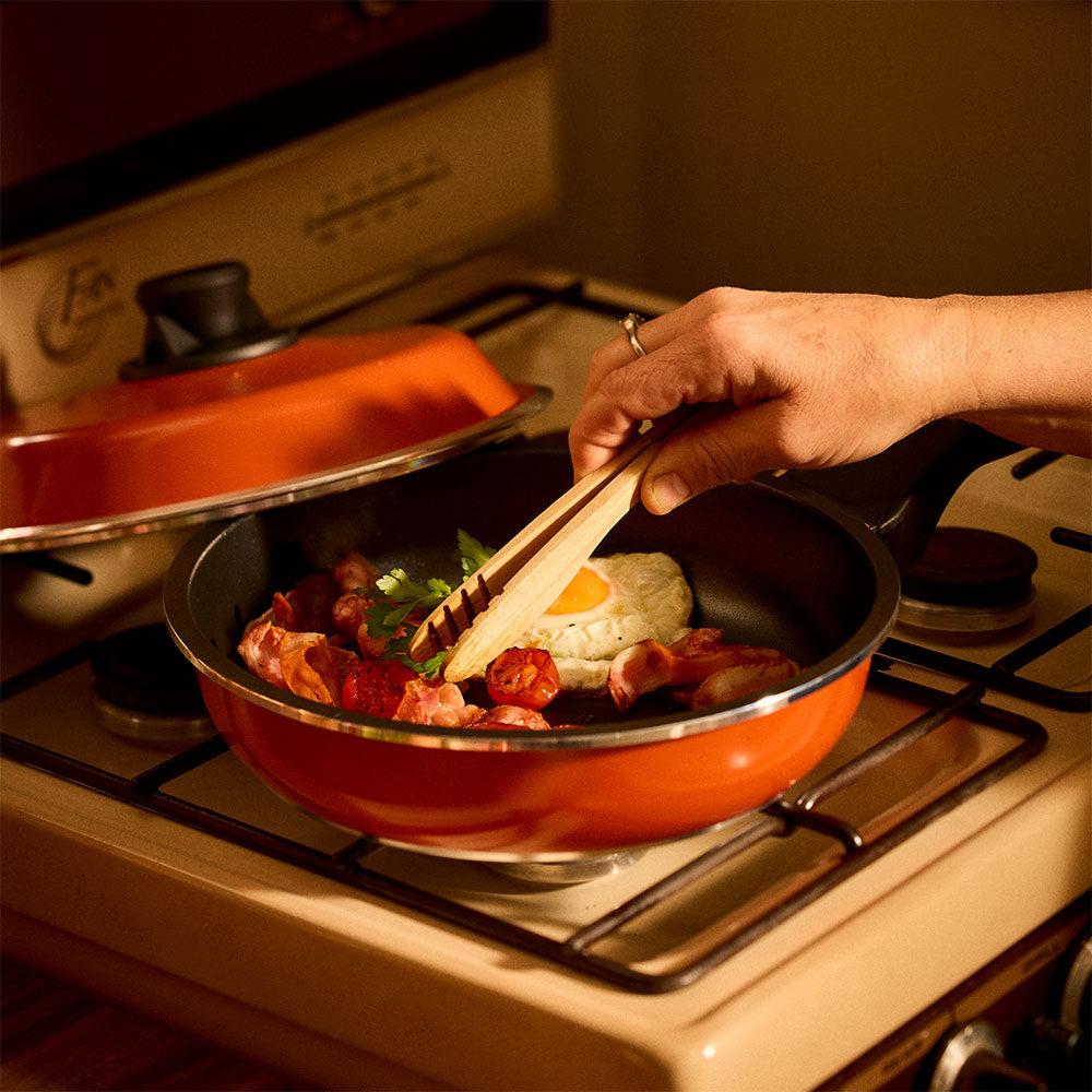 Bessemer Frypan 24cm Burnt Orange