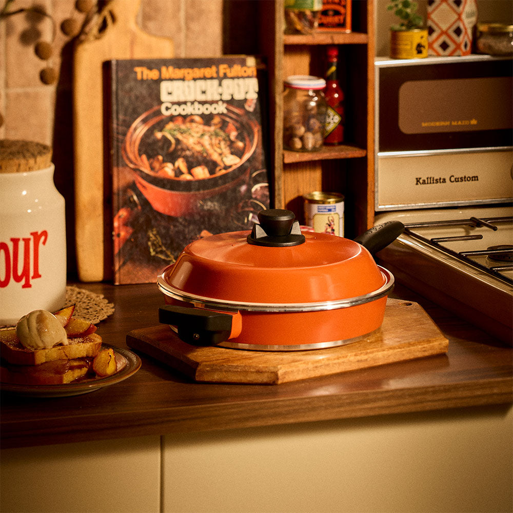 Bessemer Frypan 28cm Burnt Orange
