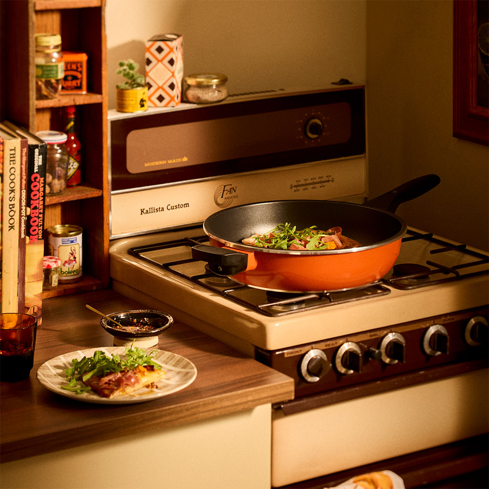 Bessemer Multi Frypan 32cm Burnt Orange