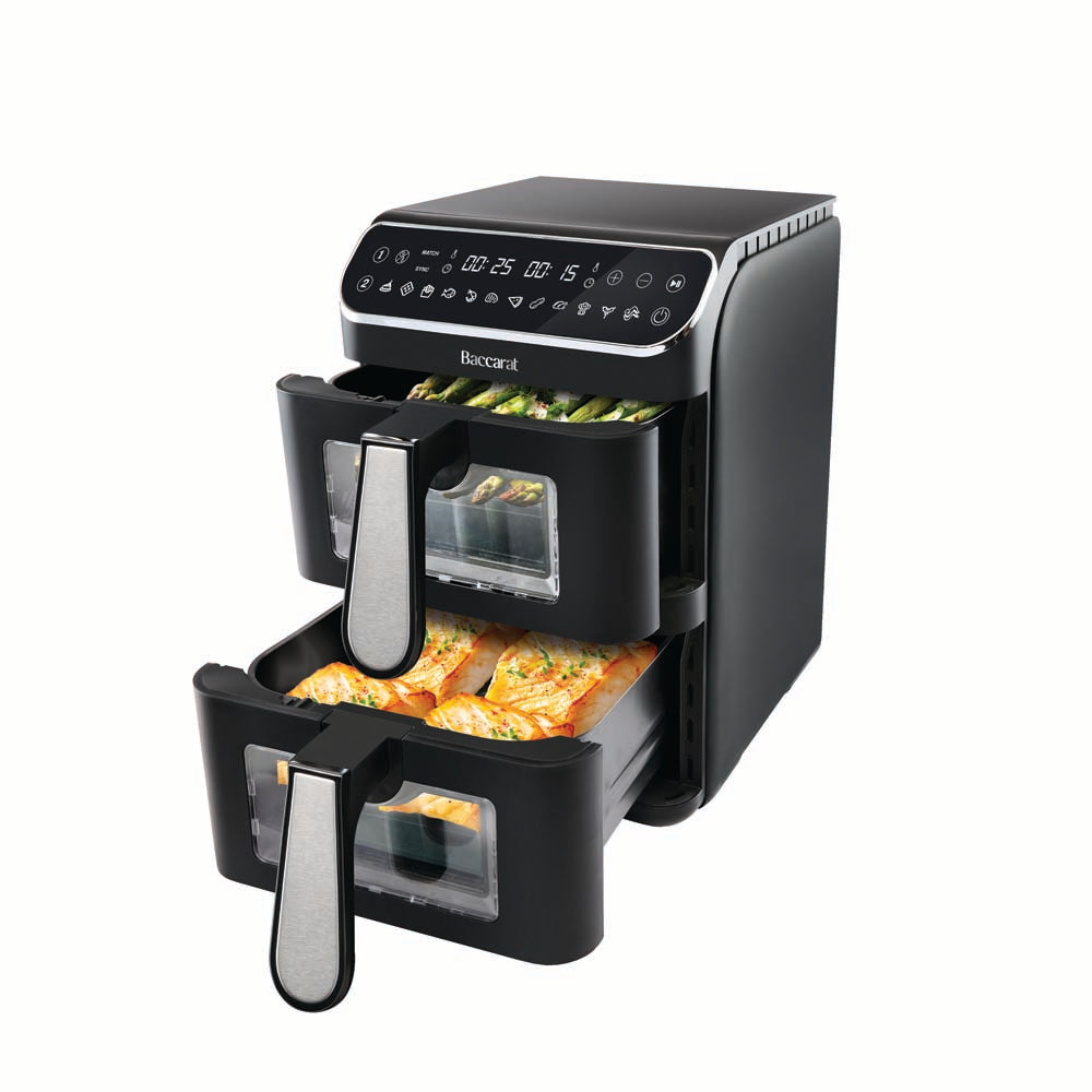 Baccarat 2 Stack Airfryer 11L Black