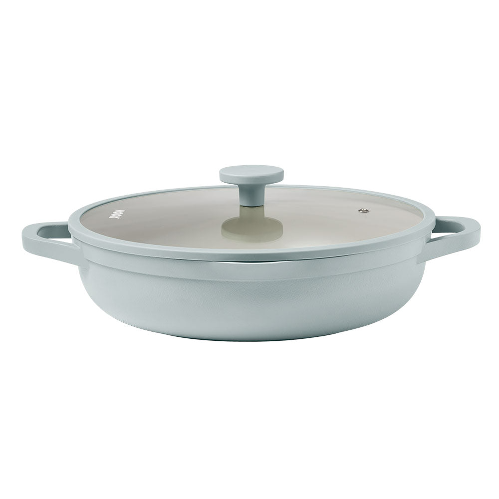 NOOK by Baccarat 9 Piece Cookware Set Sky