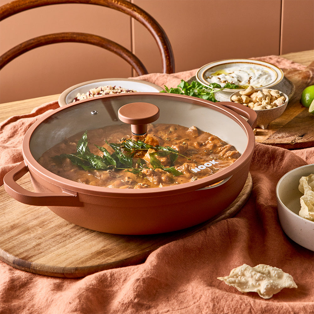 NOOK by Baccarat Saute Pan with Lid 30cm