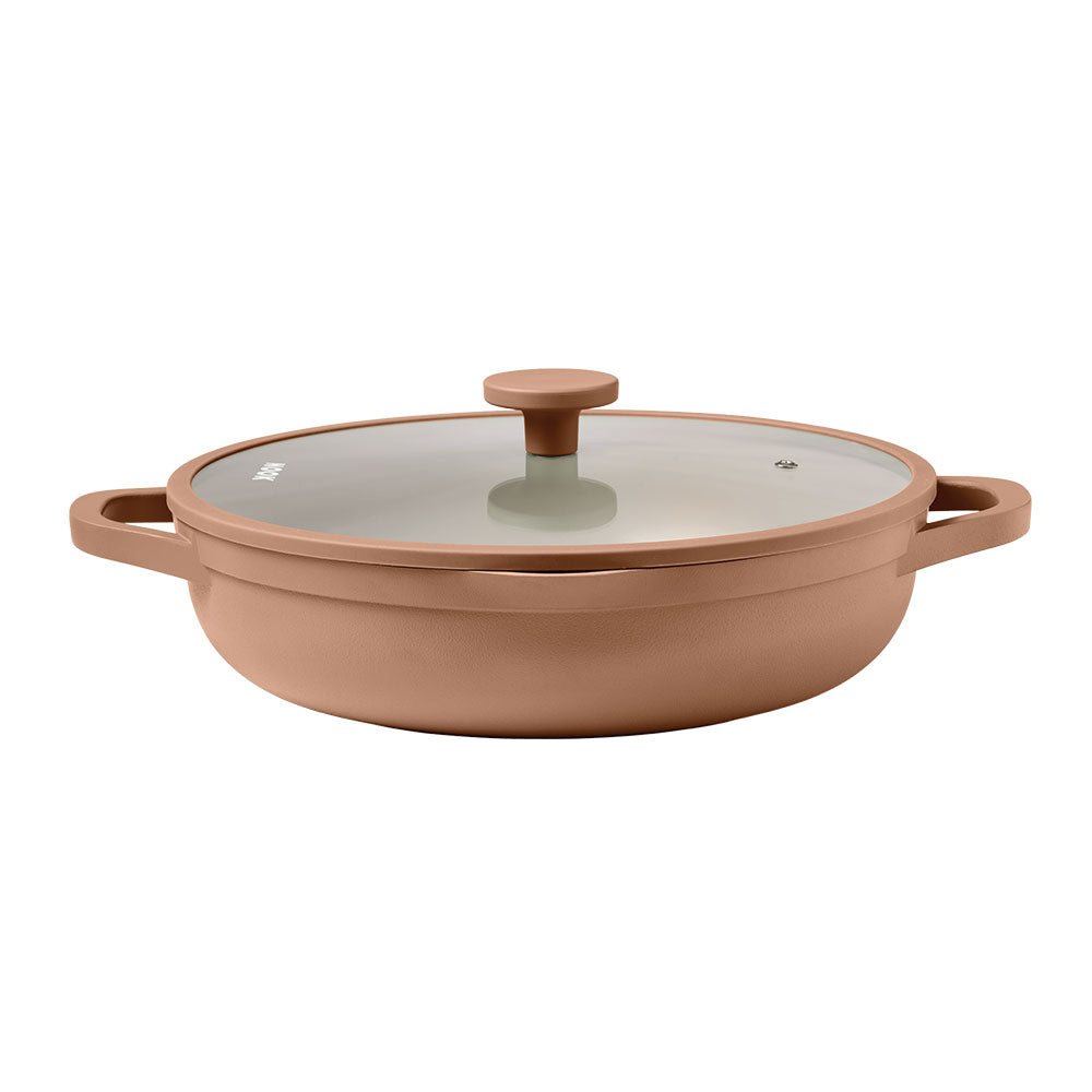 NOOK by Baccarat 4 Piece Cookware Set Terracotta