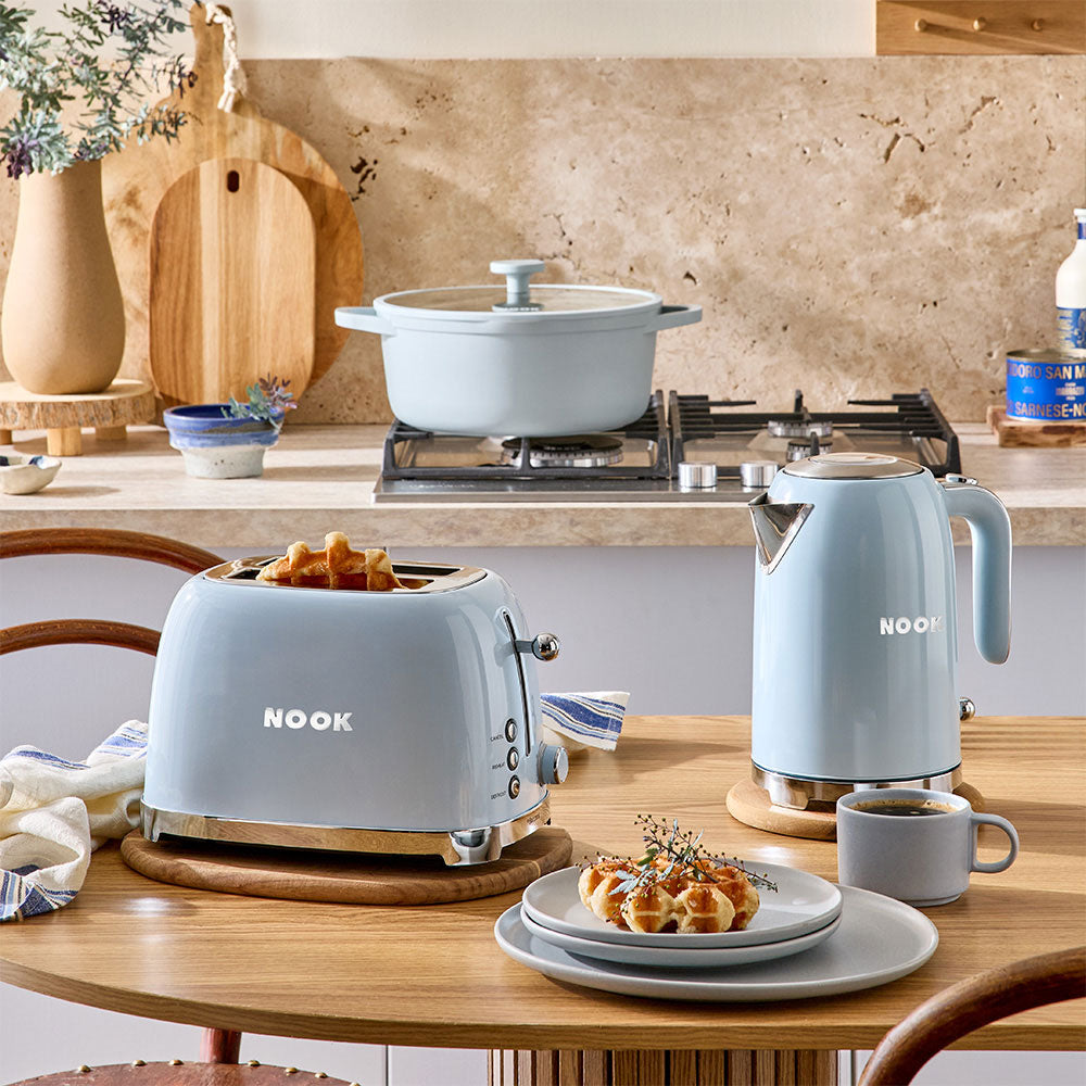NOOK by Baccarat 2 Slice Toaster Sky