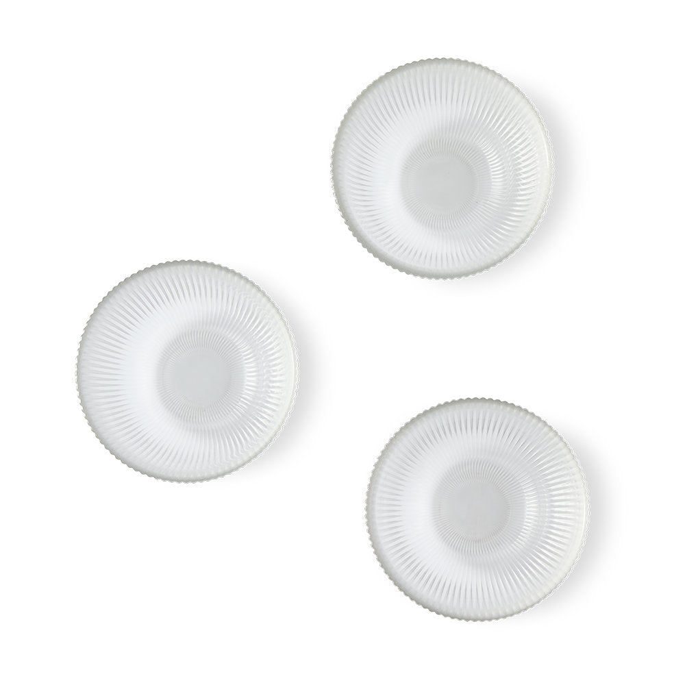 Salt & Pepper Set Of 3 Quinn Condiment Bowls 10cm