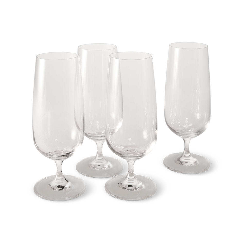 Salt & Pepper Set Of 4 Salut Pilsner Glasses 420ml