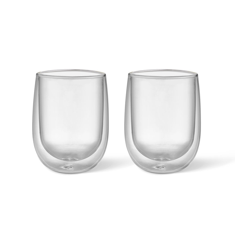Baccarat Barista Cafe Double Wall Glass 250ml Set of 2