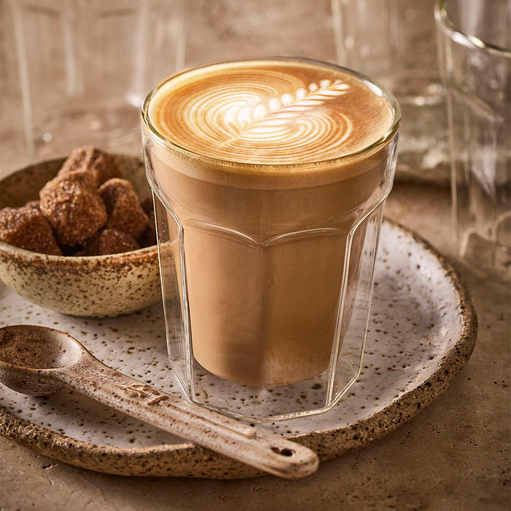 Baccarat Barista Facet Double Wall Latte Glass 236ml Set of 4
