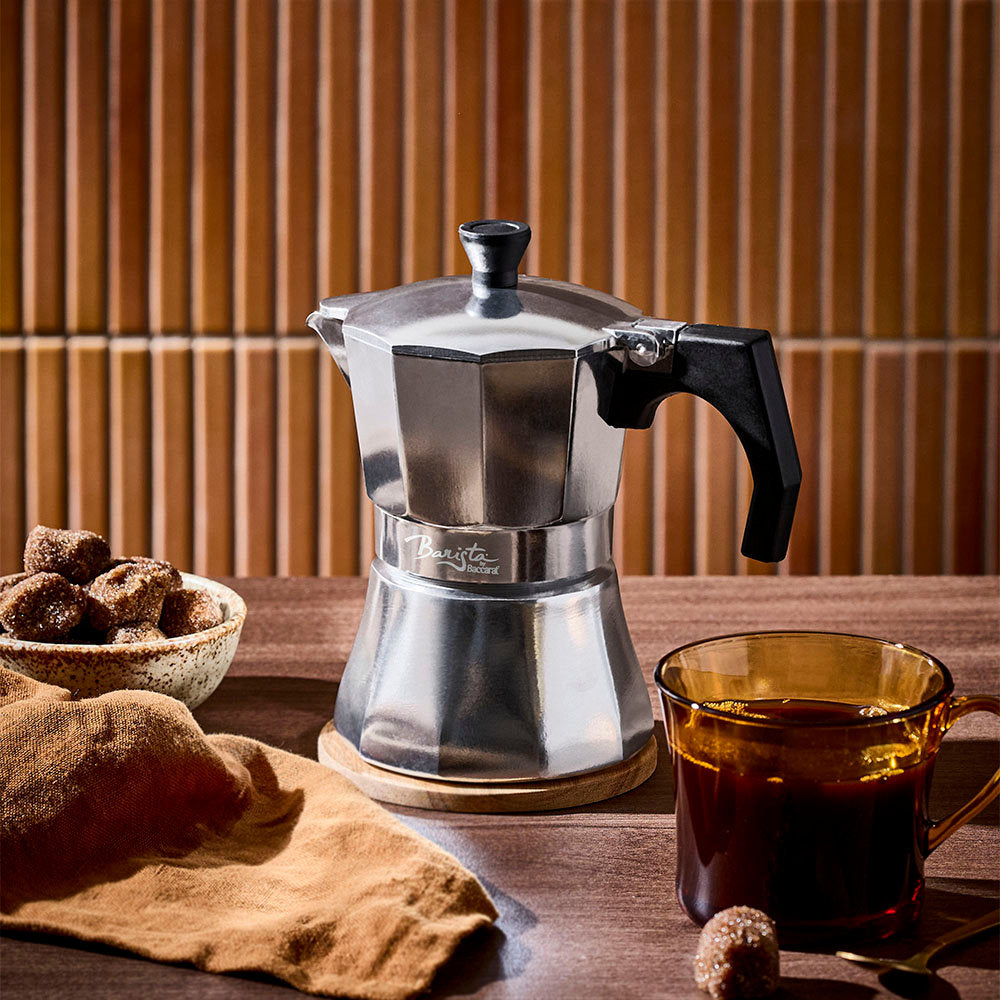 Baccarat Barista Brillante 3 Cup Espresso Maker