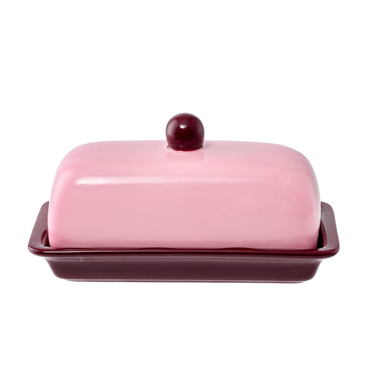 Ambrosia Santas Workshop Butter Dish