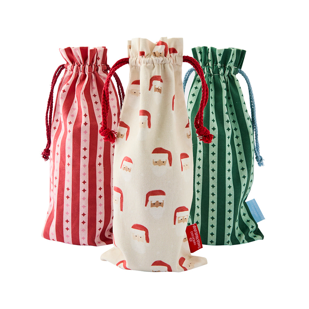 Ambrosia Santas Workshop Wine Bag - Surprise Stocking Filler