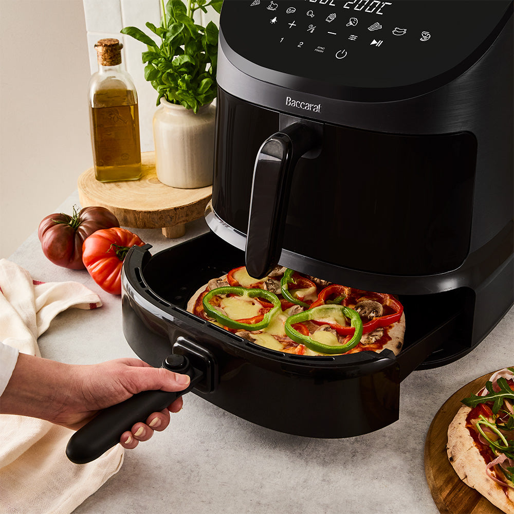 Baccarat Air Fryer and Pizza Cooker 8L Black