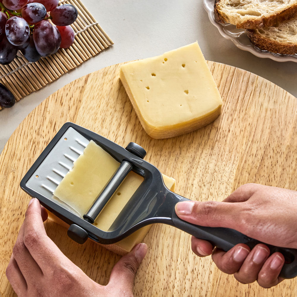 Zyliss Dial & Slice Cheese Slicer Black