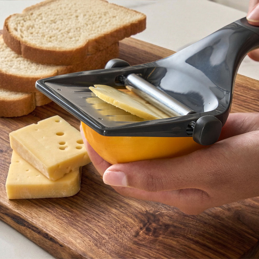 Zyliss Dial & Slice Cheese Slicer Black