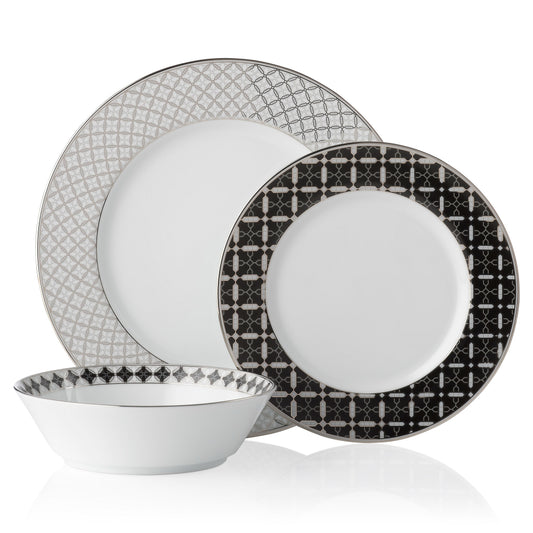 Noritake City Table 12 Piece Dinner Set