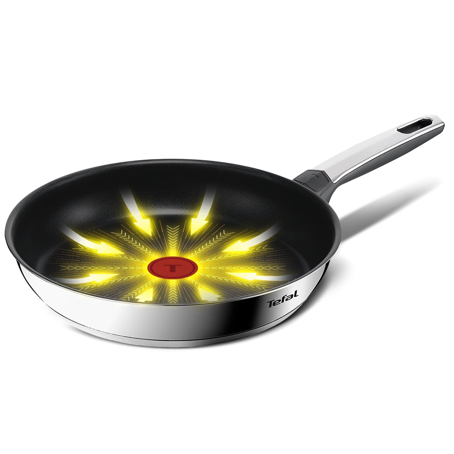 Tefal Emotion+ Flavors Induction Stainless Steel Oil Concentrating Non-Stick Frypan 24cm