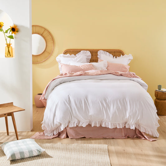 Alice Ruffle Quilt Cover Set
