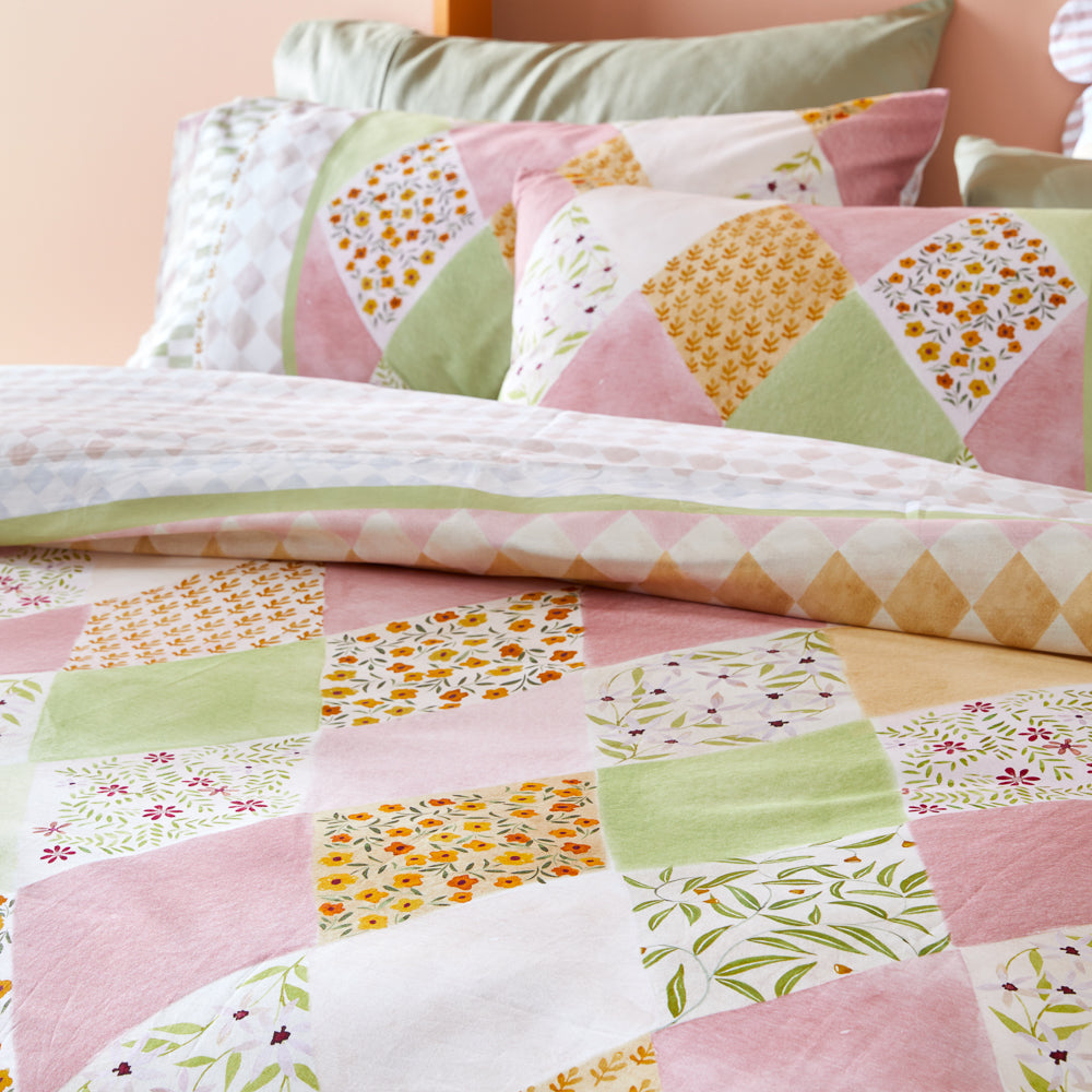 MyHouse Makenna Quilt Cover Set