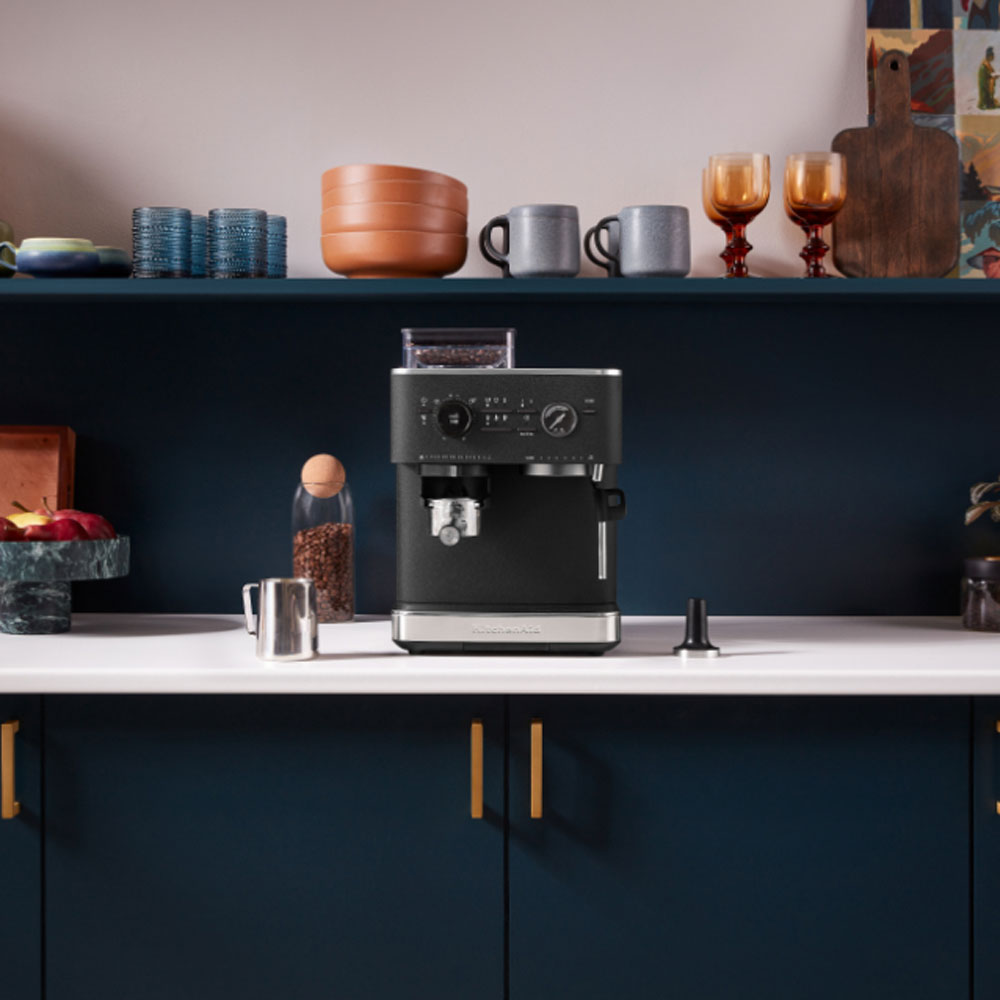 KitchenAid Semi Automatic Espresso Machine With Burr Grinder
