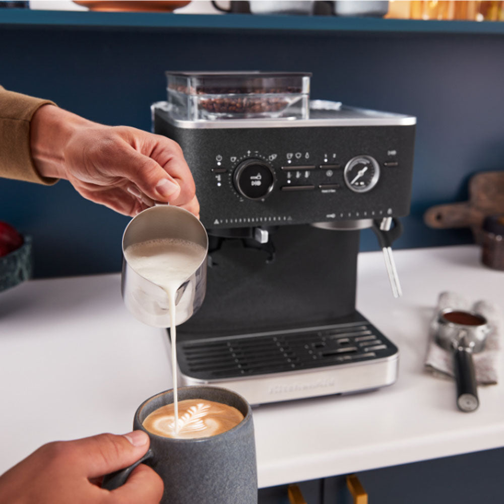 KitchenAid Semi Automatic Espresso Machine With Burr Grinder