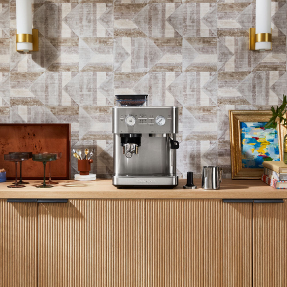 KitchenAid Semi Automatic Espresso Machine With Burr Grinder