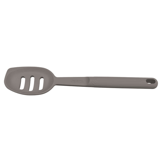 Tramontina Soffta Edge Scrape Slotted Spoon Grey