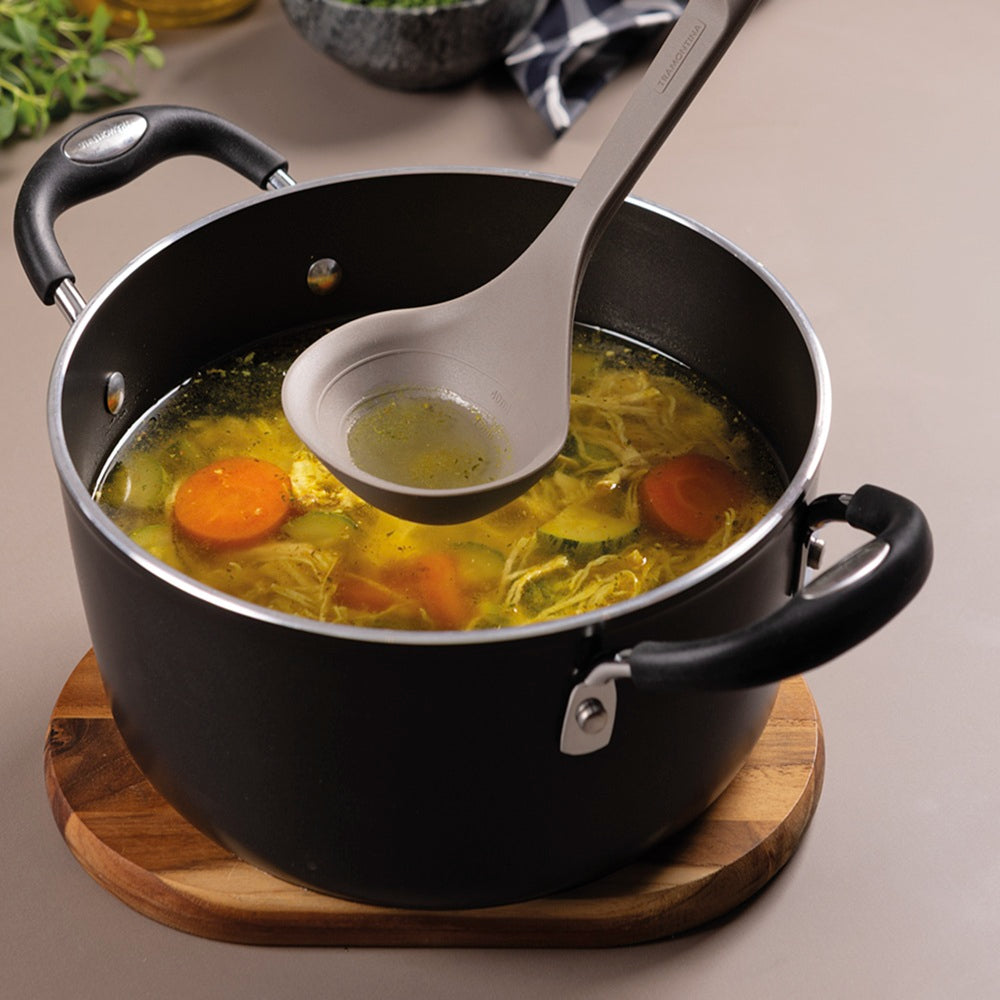 Tramontina Soffta Measure & Serving Ladle Grey