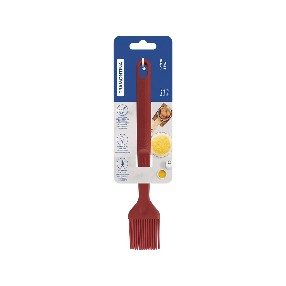 Tramontina Soffta Brush Red