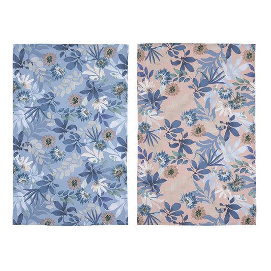 Ladelle Mossman Set Of 2 Kitchen Towels