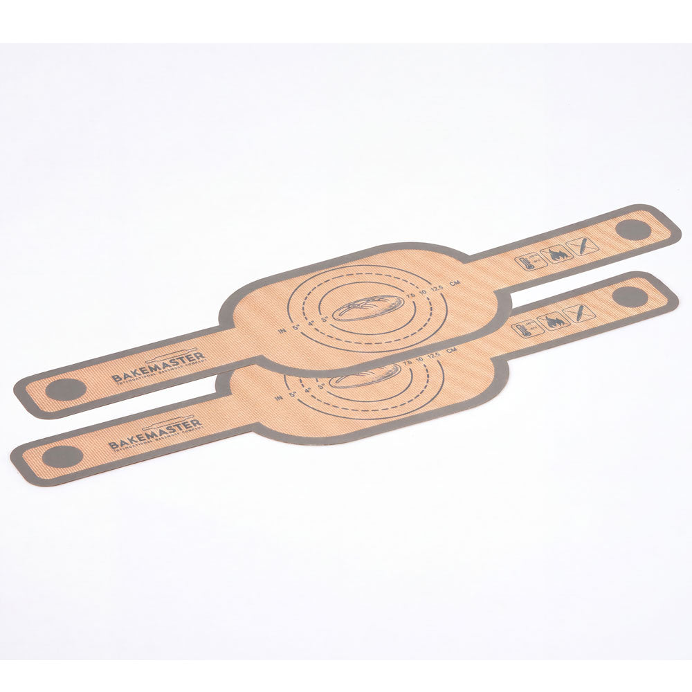 Bakemaster Set Of 2 Oval Bread Slings