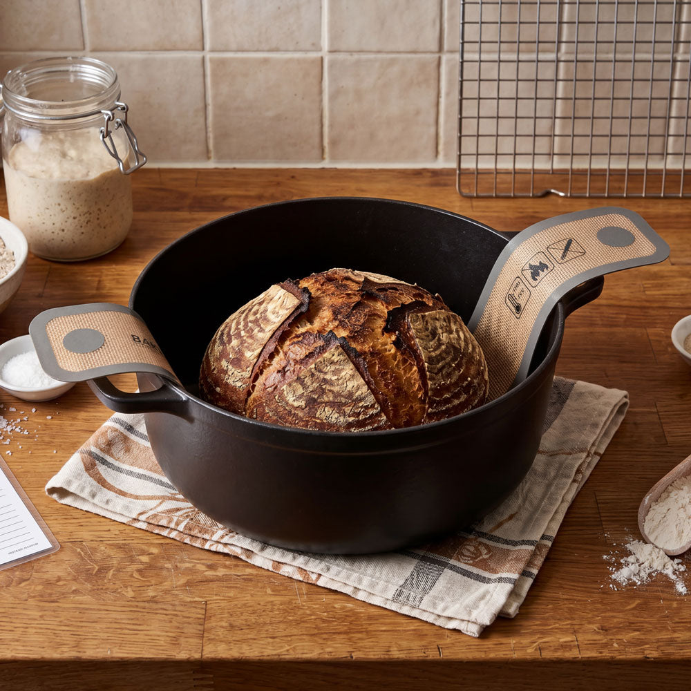 Bakemaster Set Of 2 Oval Bread Slings