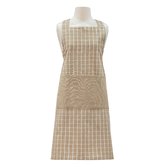 Ladelle Hemingway Taupe Cross Back Apron