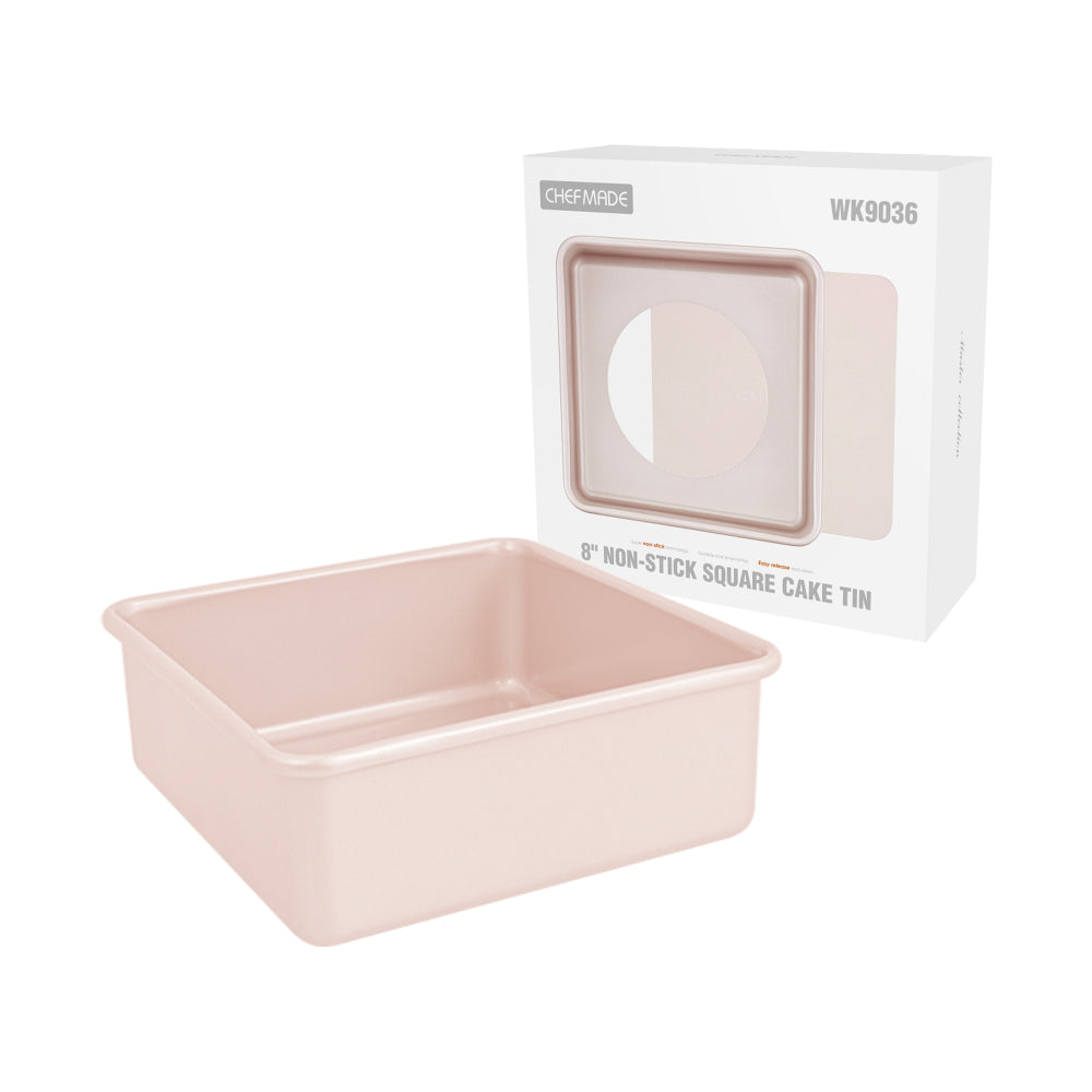 Chefmade Square Cake Pan With Loose Base 22cm