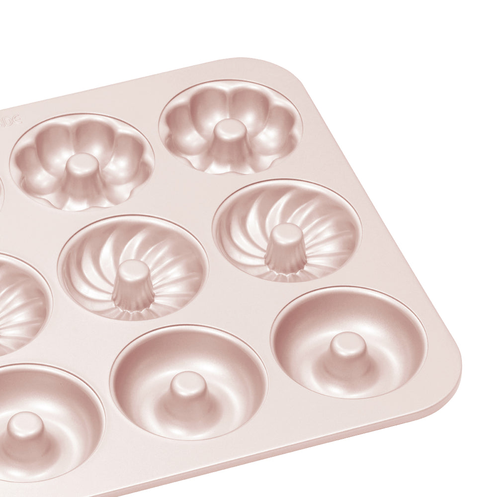 Chefmade 12 Cup Donut Pan Mixed Shapes