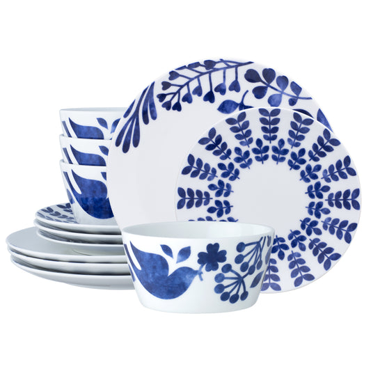 Noritake Sandefjord 12 Piece Dinner Set