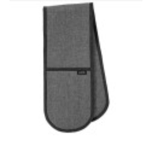 Ladelle Eco Recycled Charcoal Double Oven Mitt