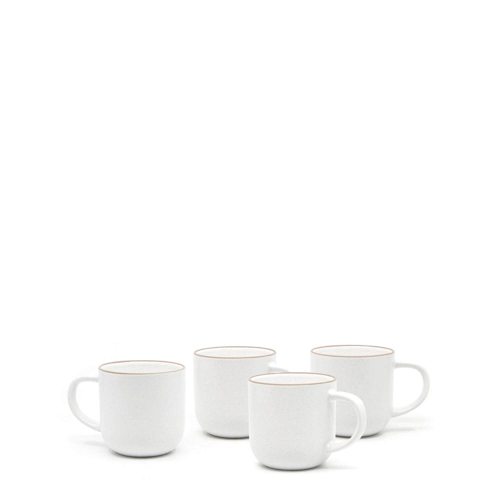 Salt & Pepper Hana Set of 4 Mugs 380ml
