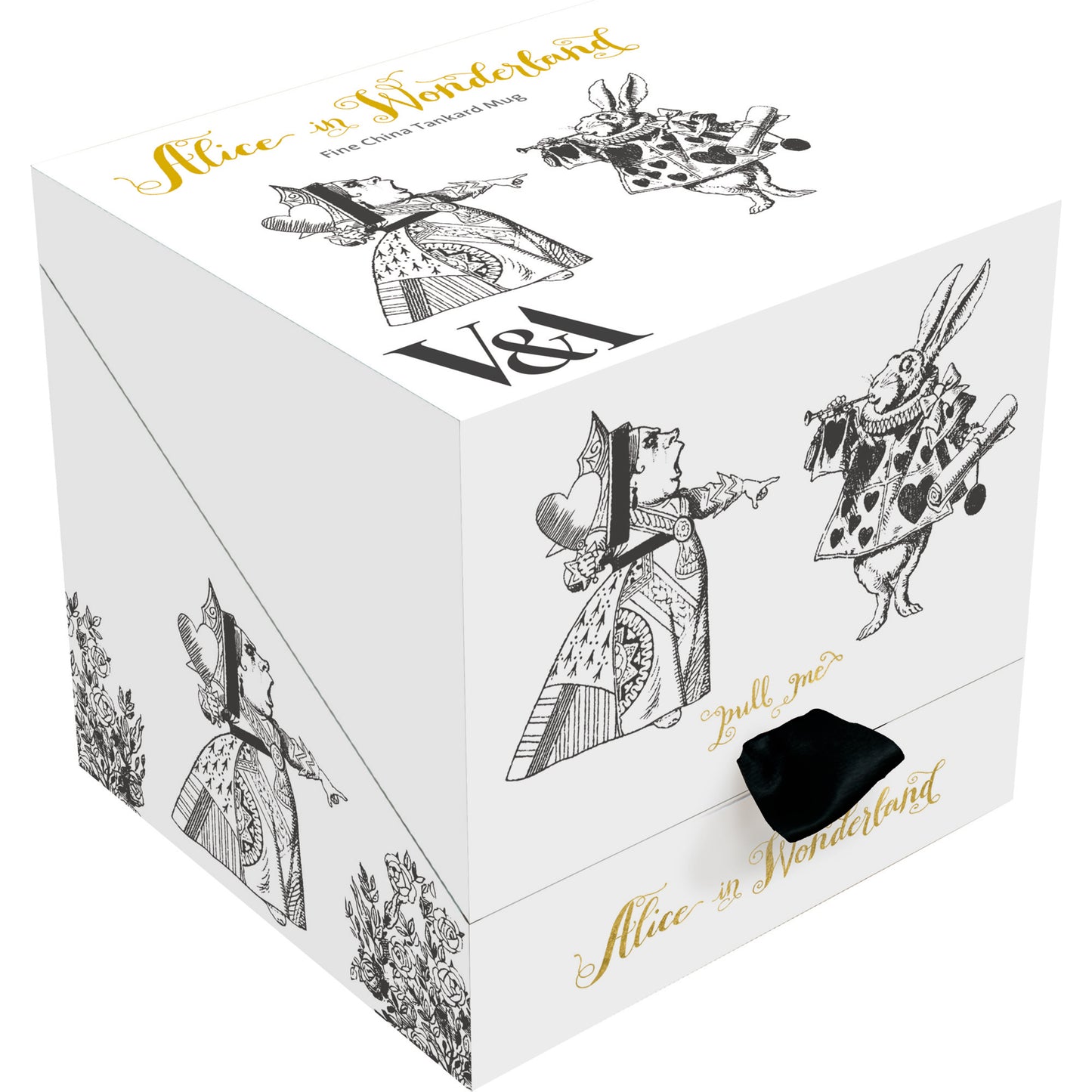 Mikasa x V&A Alice In Wonderland Tankard Mug 400ml