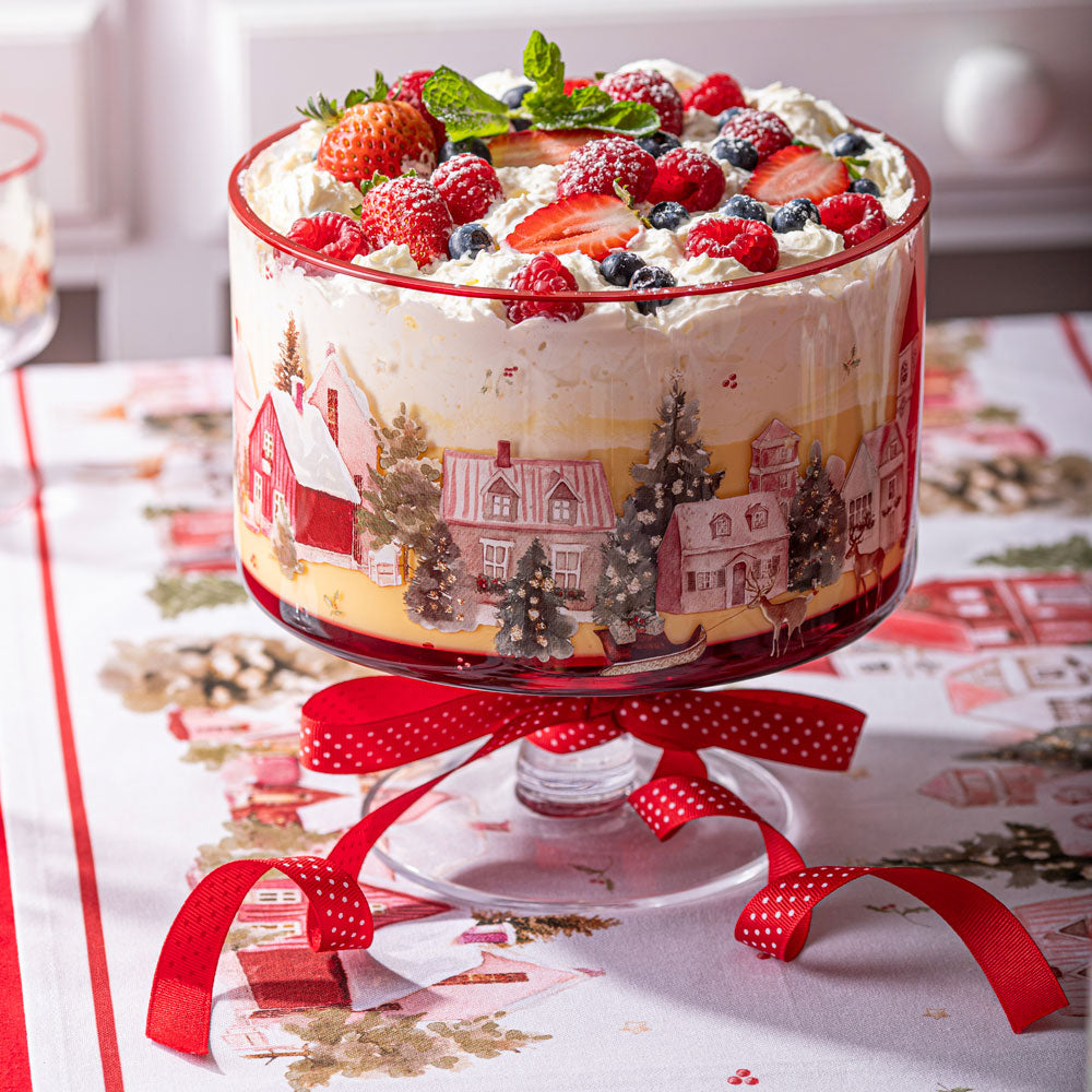 Ashdene Hollybrook  Footed Trifle Bowl