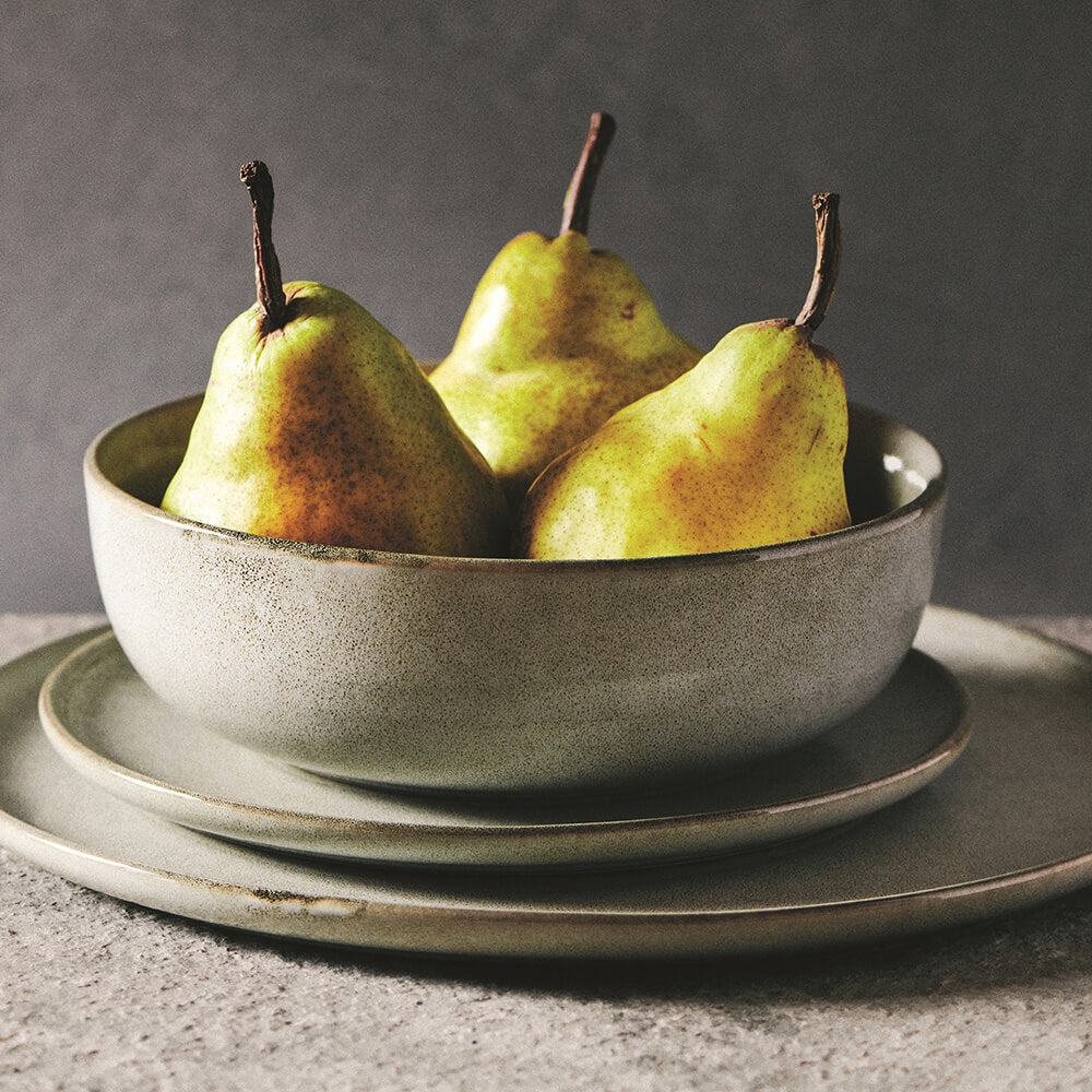 Salt & Pepper Relic Side Plates 20cm - Set of 6