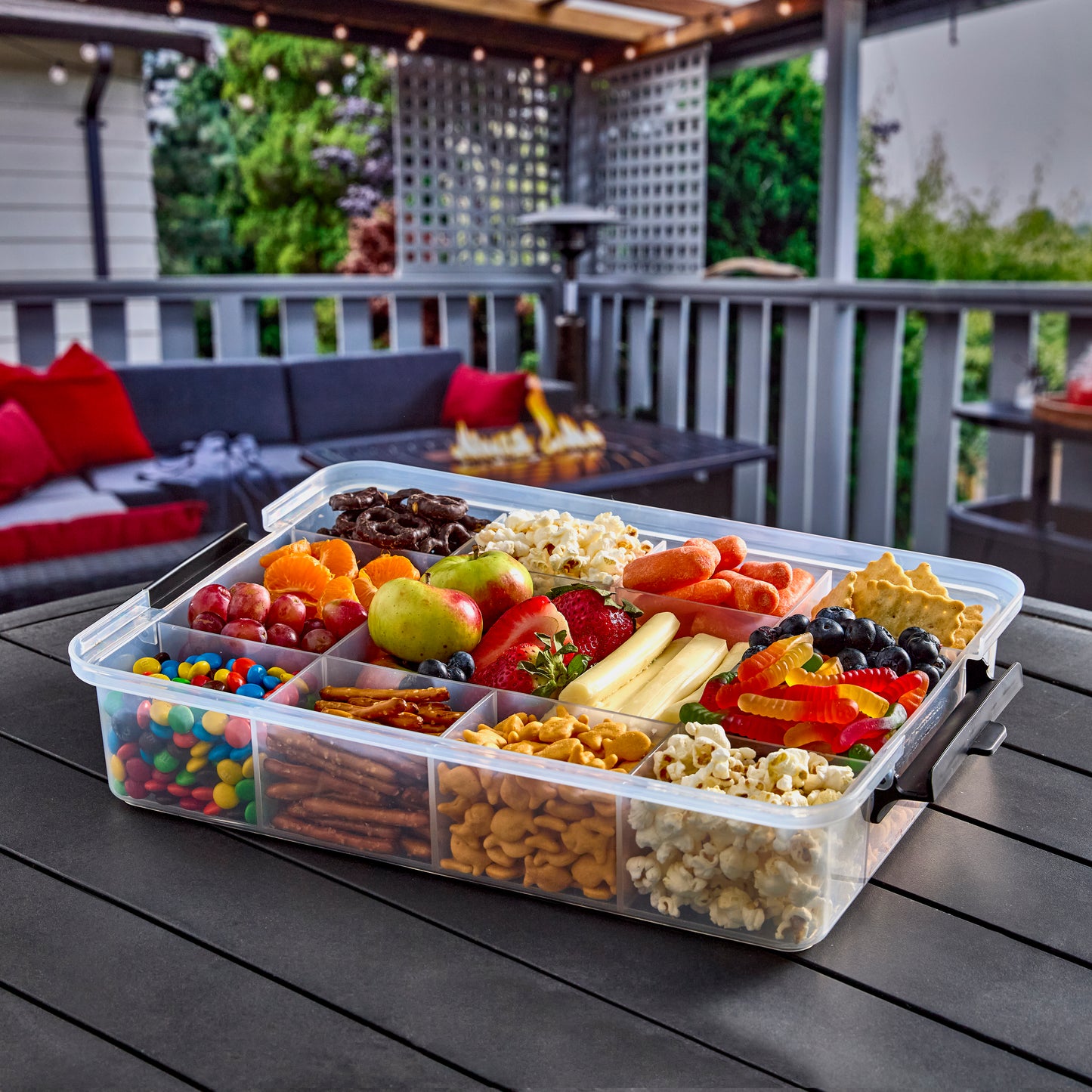 Farberware Snacklebox Bamboo Board & Box 30x41cm