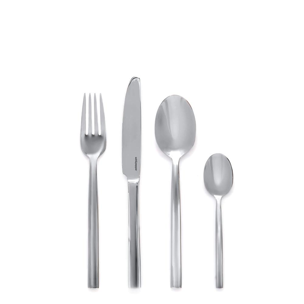 Salt & Pepper Monaco Cutlery Set - 16 Piece
