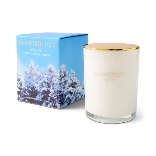 Salt & Pepper Wanderlust Candle with Lid 198g