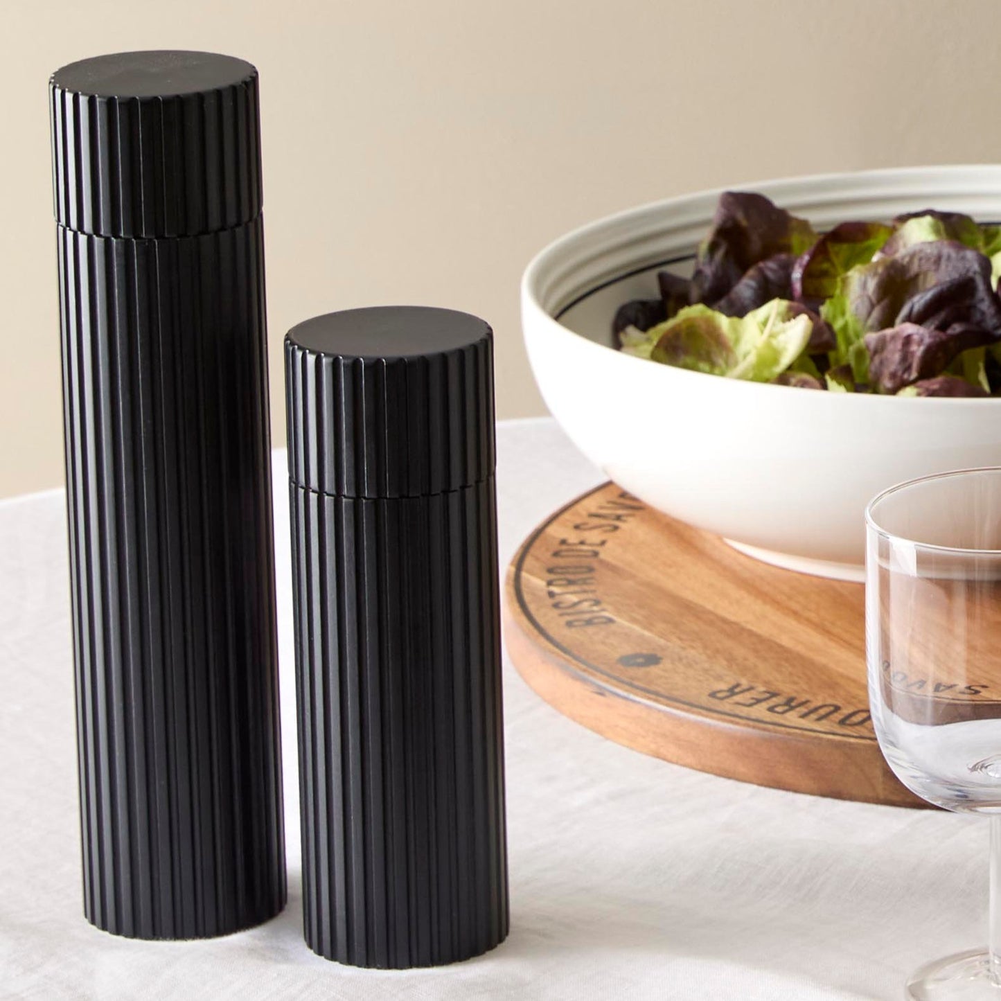 Salt & Pepper Crushgrind Art Salt & Pepper Mill 25cm