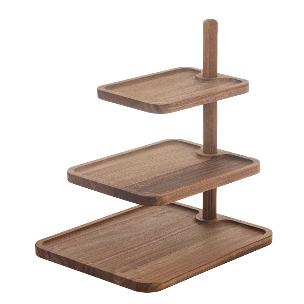 Ladelle Gather Rectangle 3 Tier Serving Tower