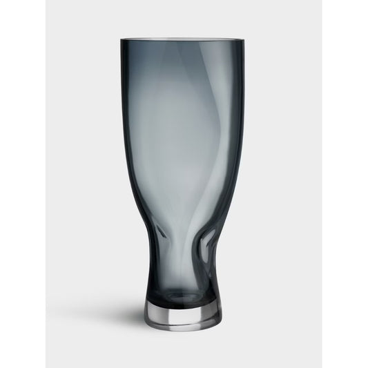 Orrefors Squeeze Vase Blue 34cm