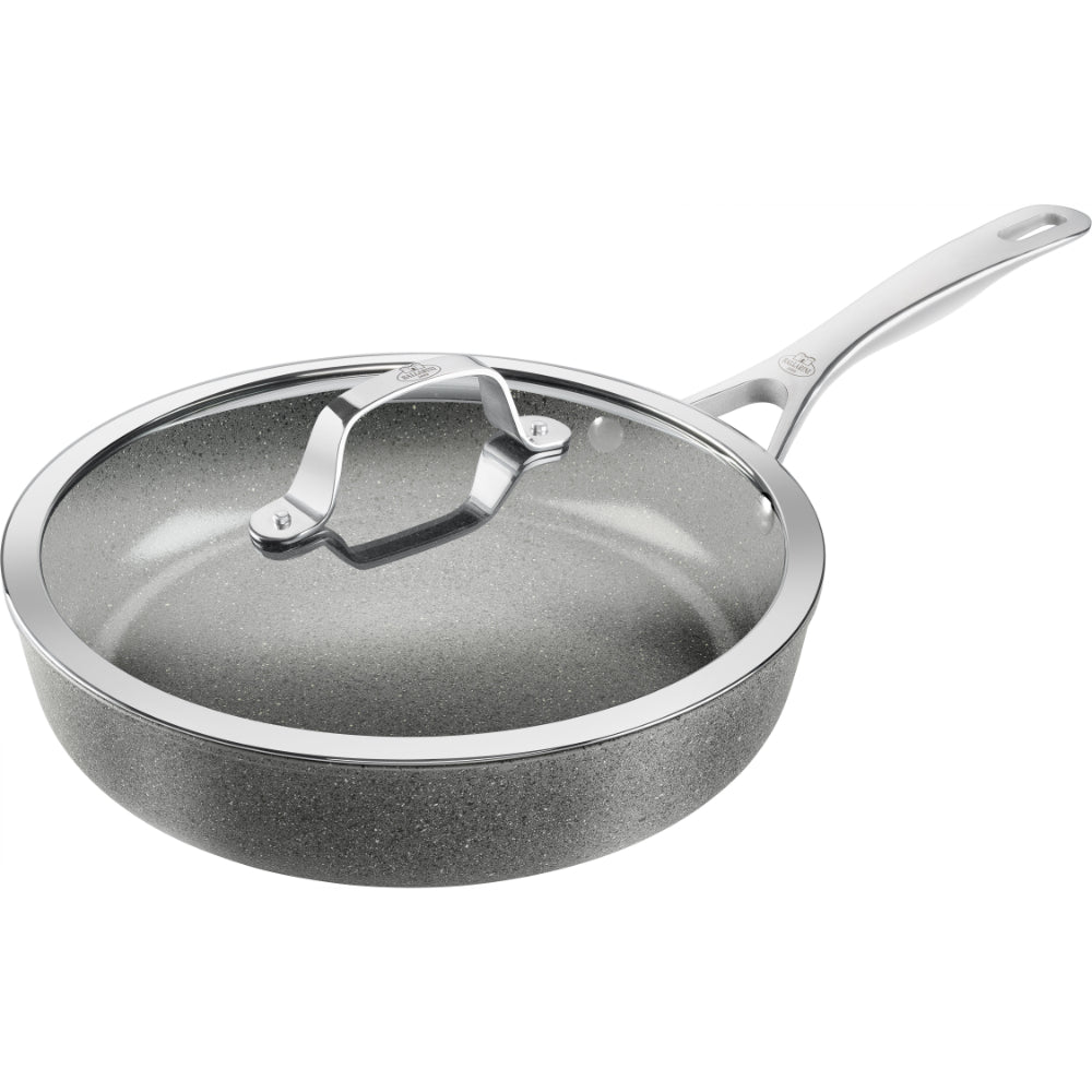 Ballarini Salina Ceramic Titanium Serving Pan With Lid 28cm
