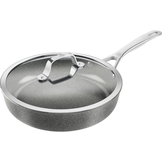 Ballarini Salina Ceramic Titanium Serving Pan With Lid 28cm