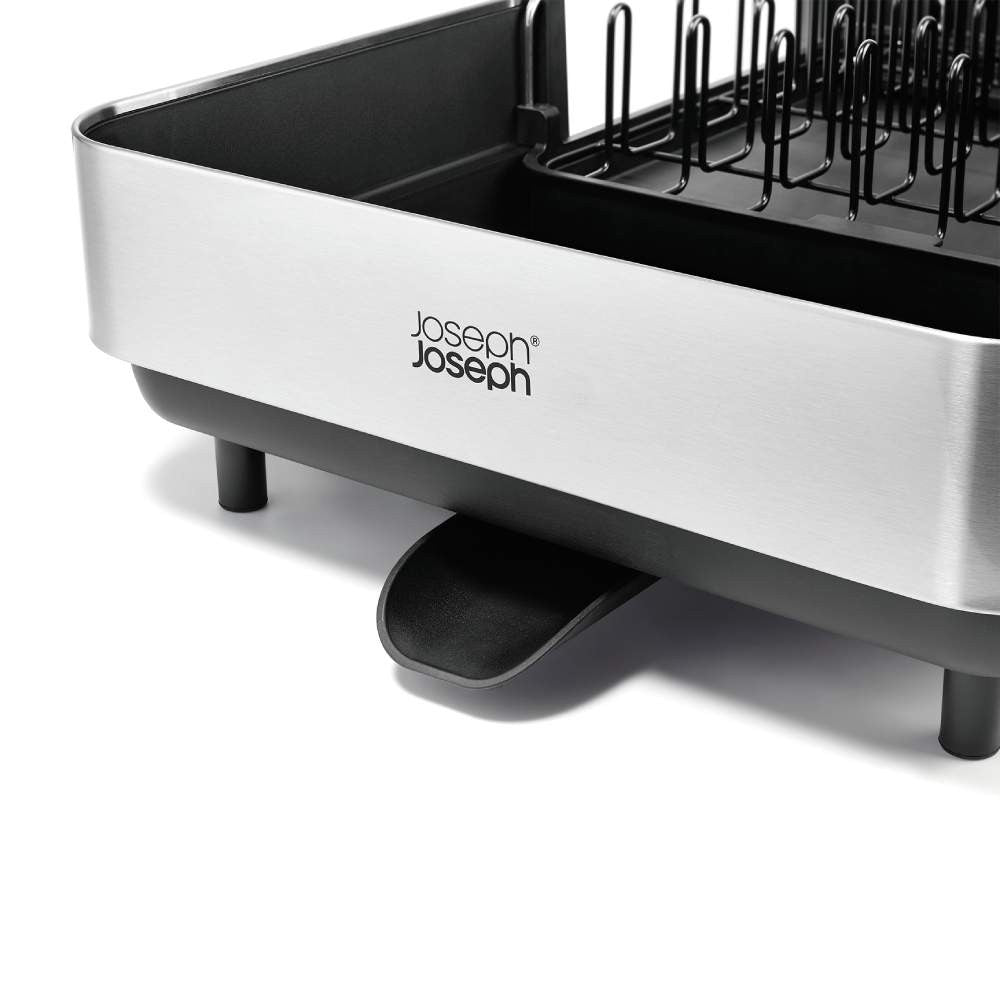 Joseph Joseph Extend Steel Plus Dish Rack With Wine Rack